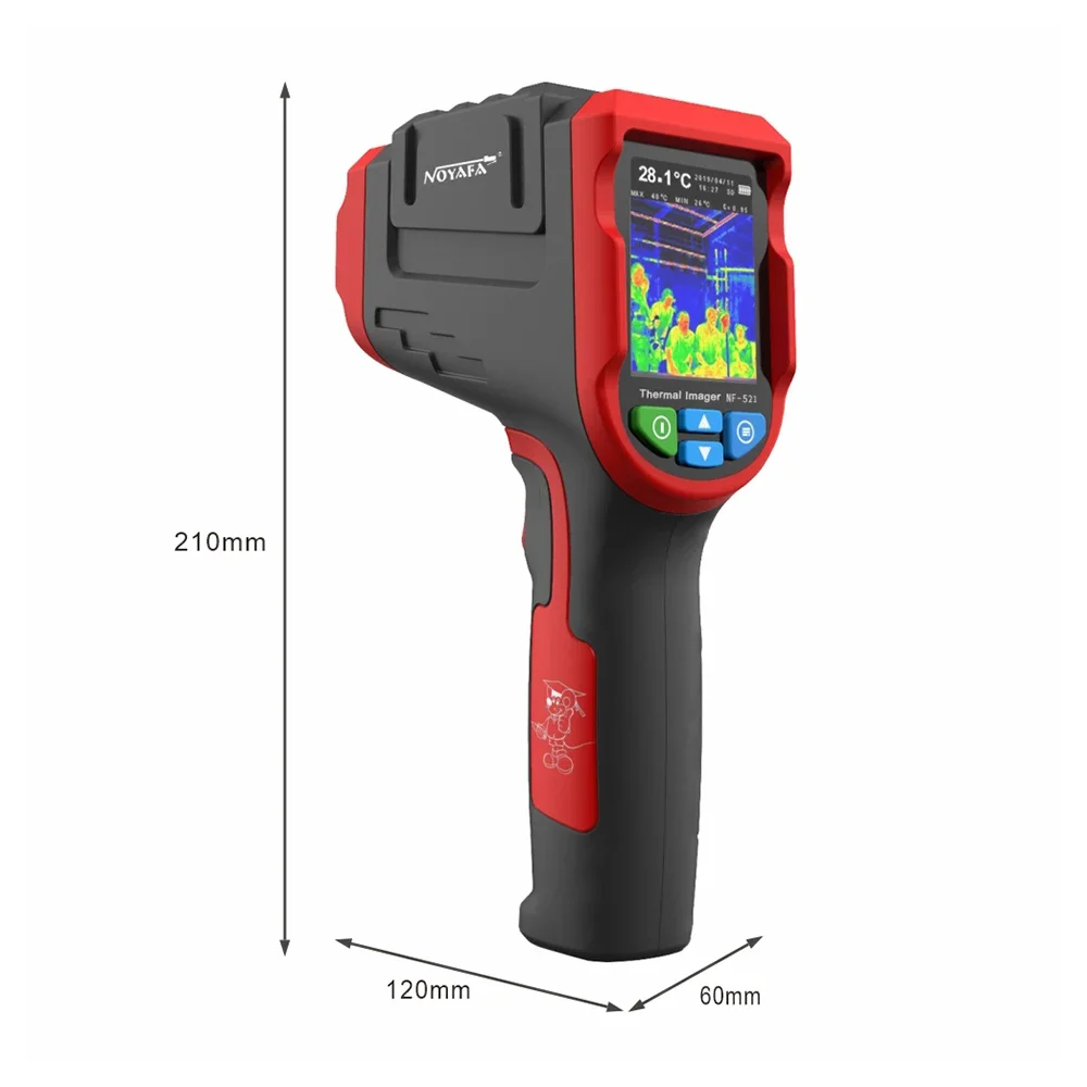 Тепловизор NOYAFA NF-521 -20 ℃ – обзор и цена Nf 521 Thermal Imaging Camera