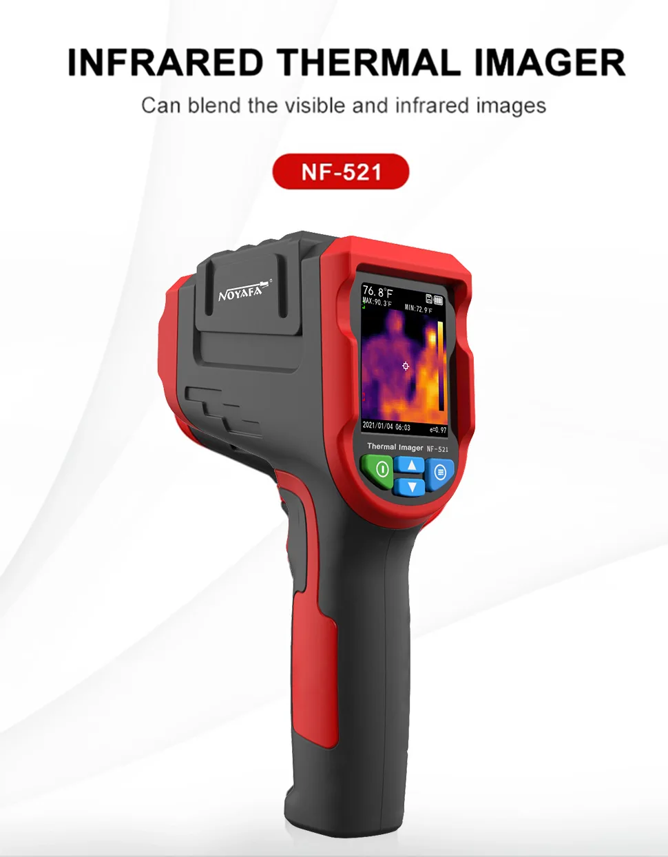 Промышленная инфракрасная тепл – обзор и цена Nf 521 Thermal Imaging Camera