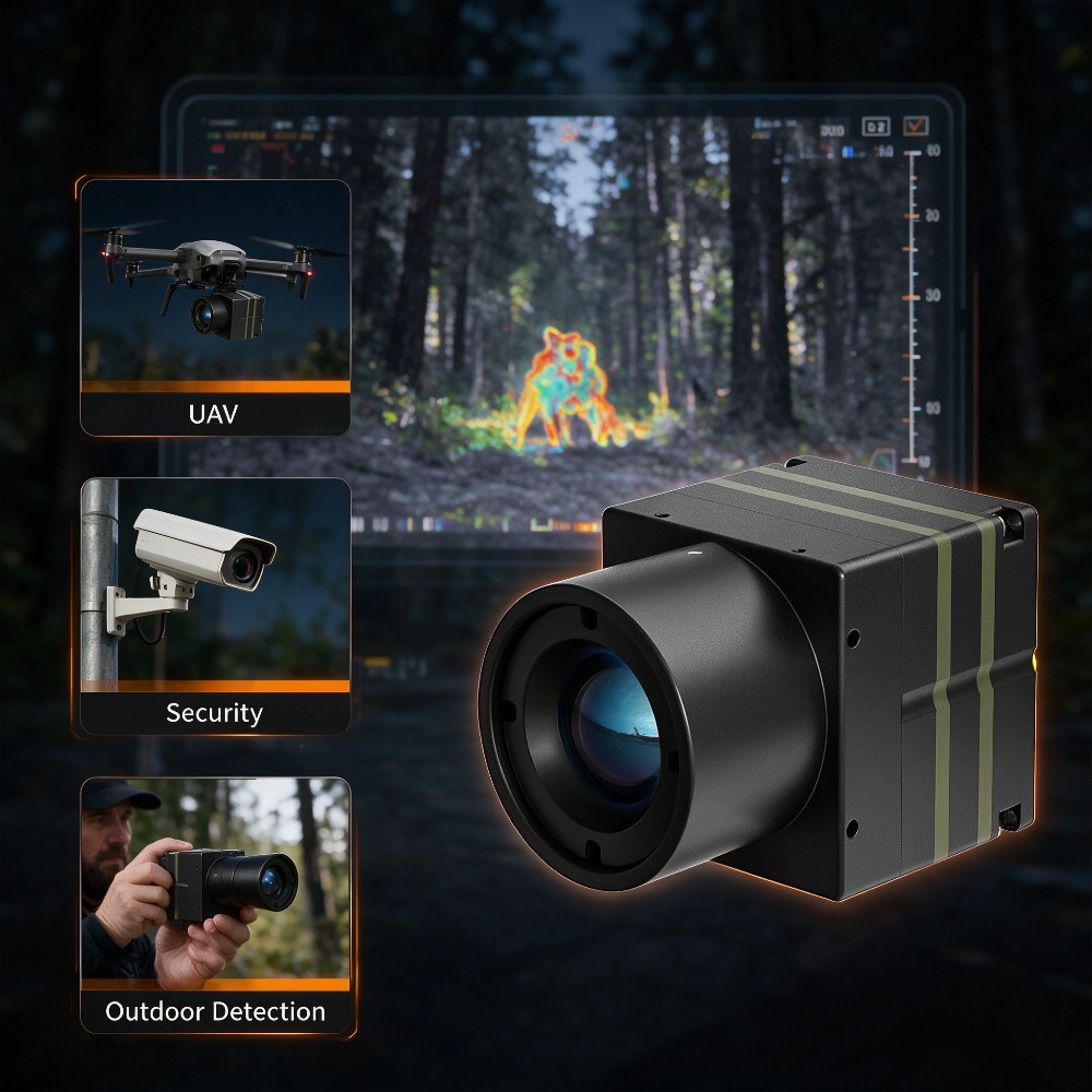640x512 Неохлаждаемый инфракра – обзор и цена Thermal Module 640X512 Core